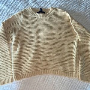 Cropped sweater